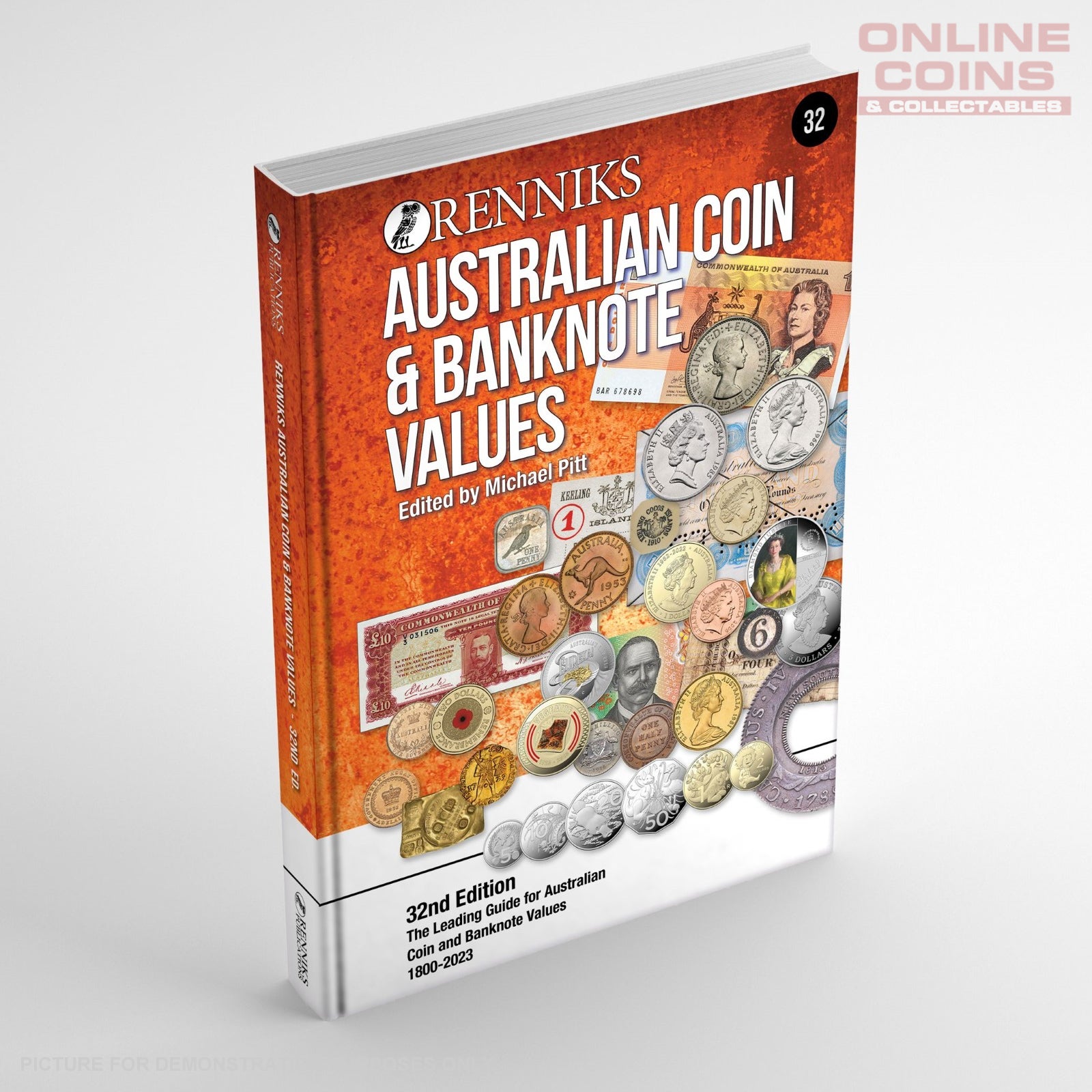 Renniks Australian Coin & Banknote Values 32nd Edition - Hardcover